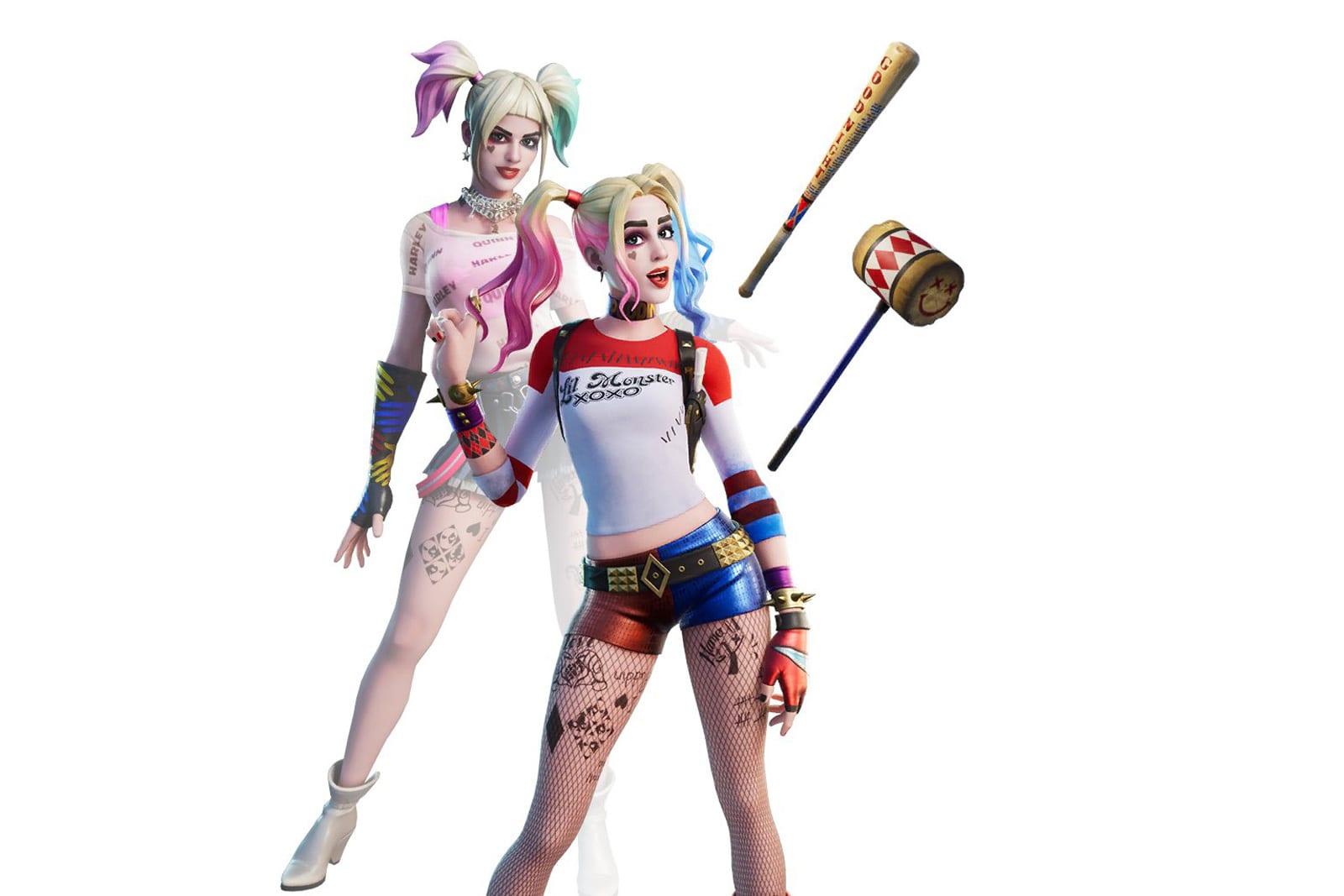 Harley Quinn is smashing her way into 'Fortnite'
