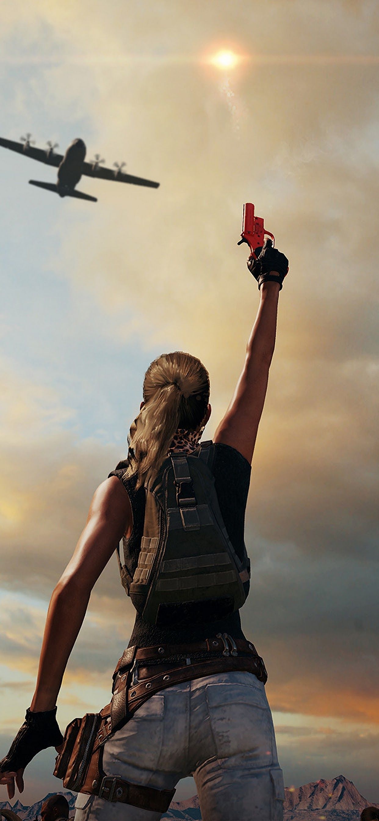 PUBG Flare Gun PlayerUnknown's Battlegrounds 4K Wallpaper