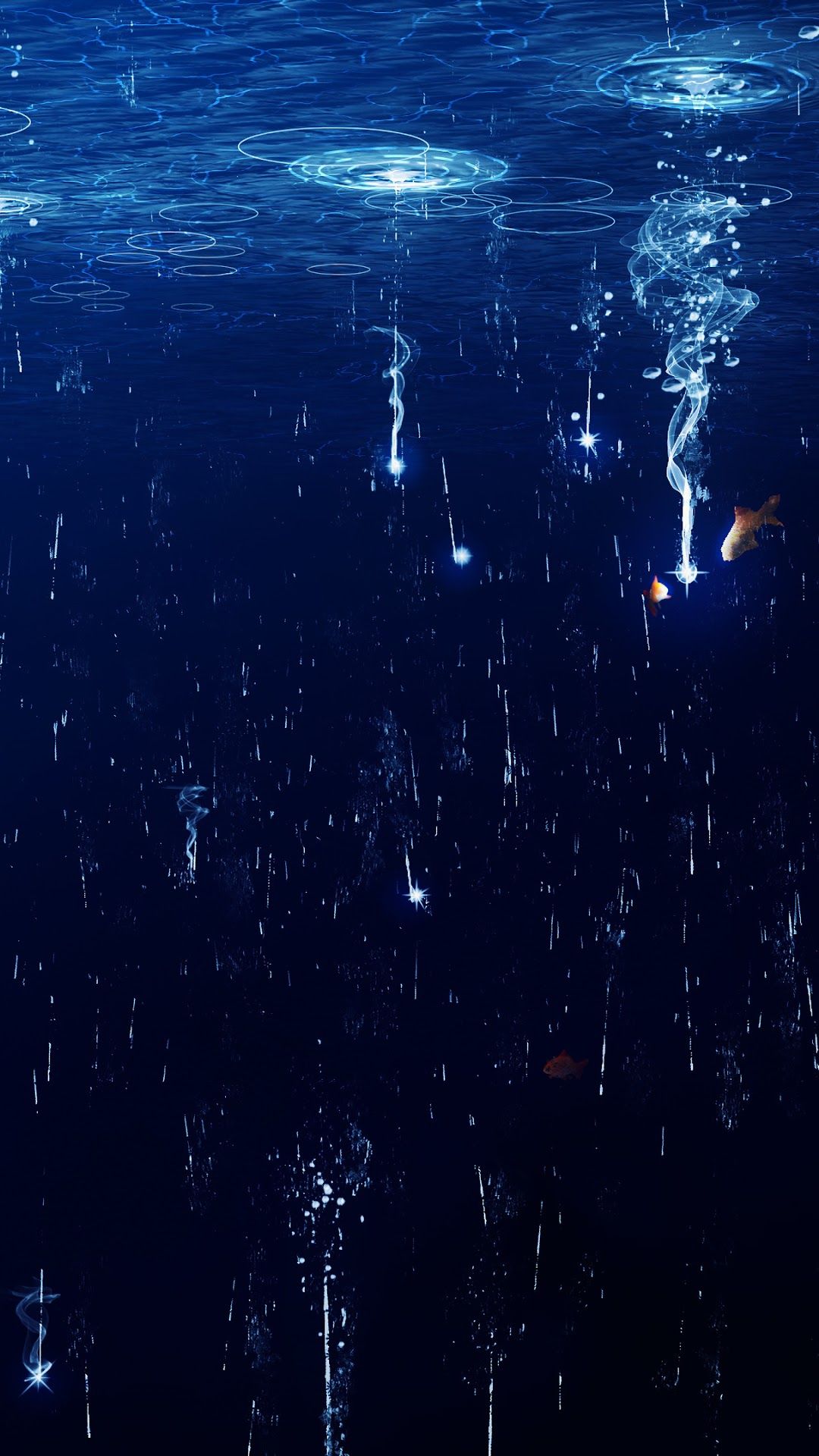Anime, Fish, Water iPhone 6s, 6 HD Wallpaper, Image