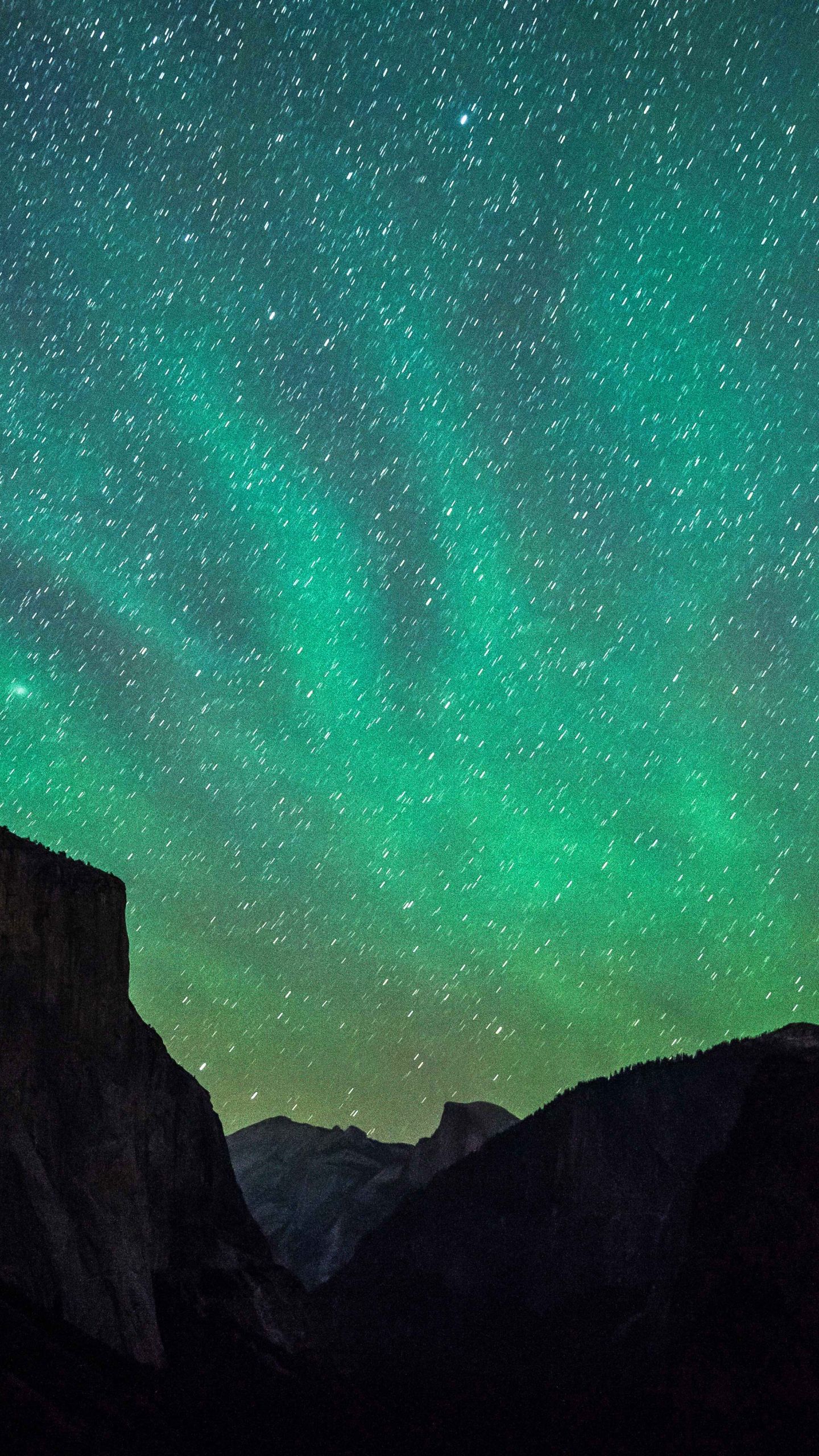 Free download 5k wallpaper milky way stars forest OSX apple