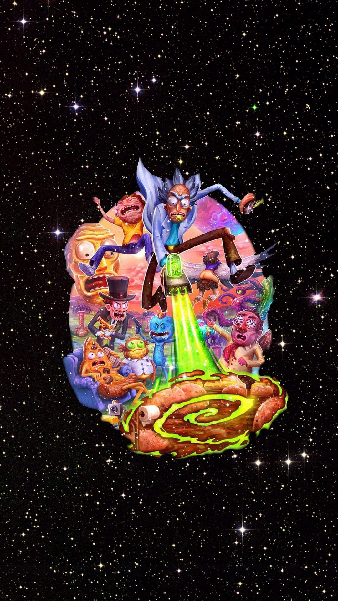 Rick And Morty Wallpaper iPhone