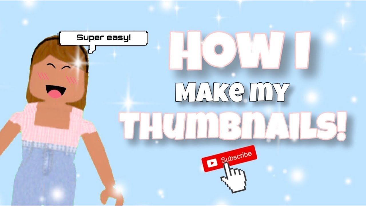 HOW I MAKE MY THUMBNAILS! // Sybellax (Requested)