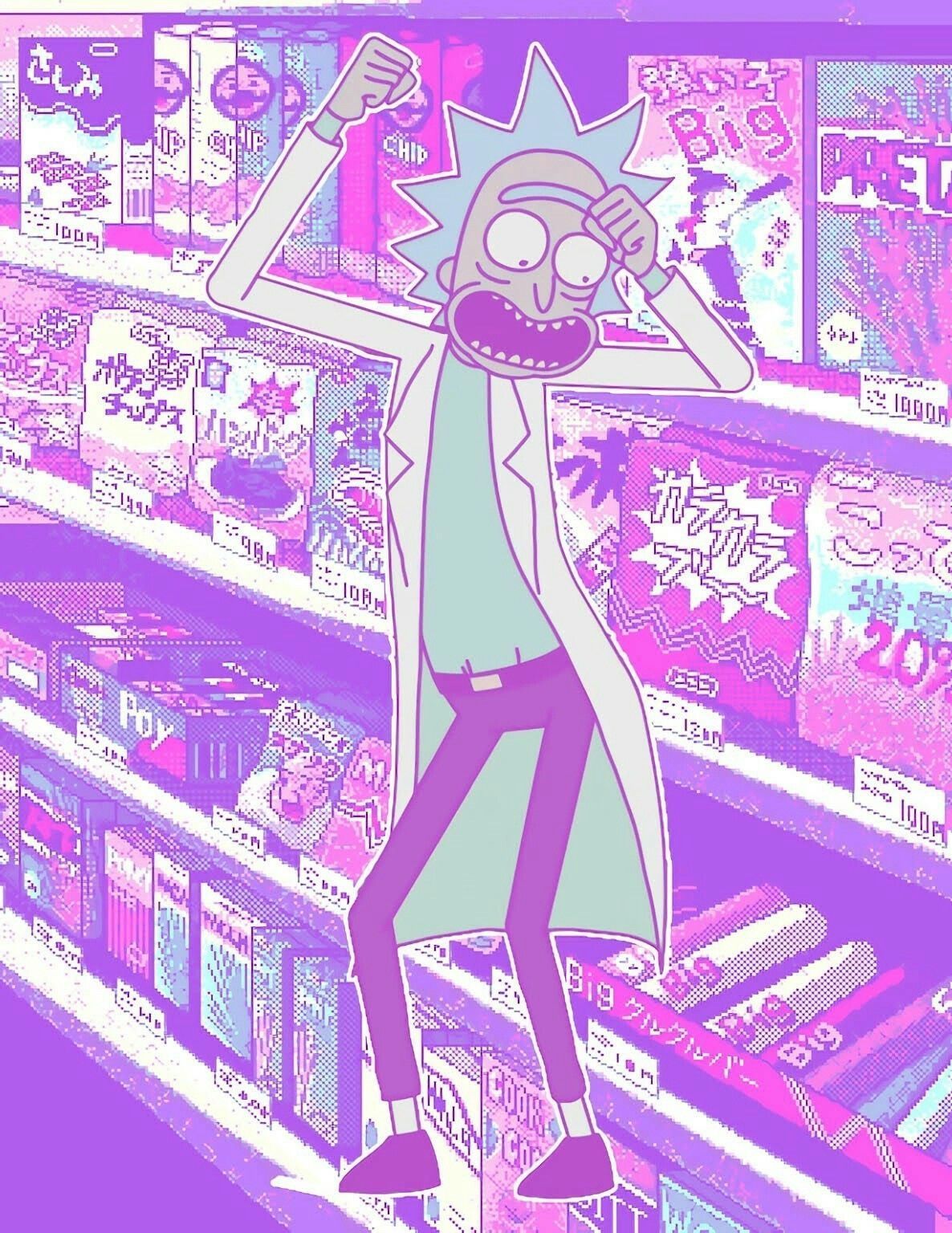 Rick And Morty Aesthetic Wallpapers - Wallpaper Cave