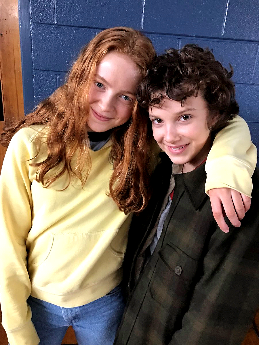 Sadie Sink Millie Bobby Brown Photo Shoot