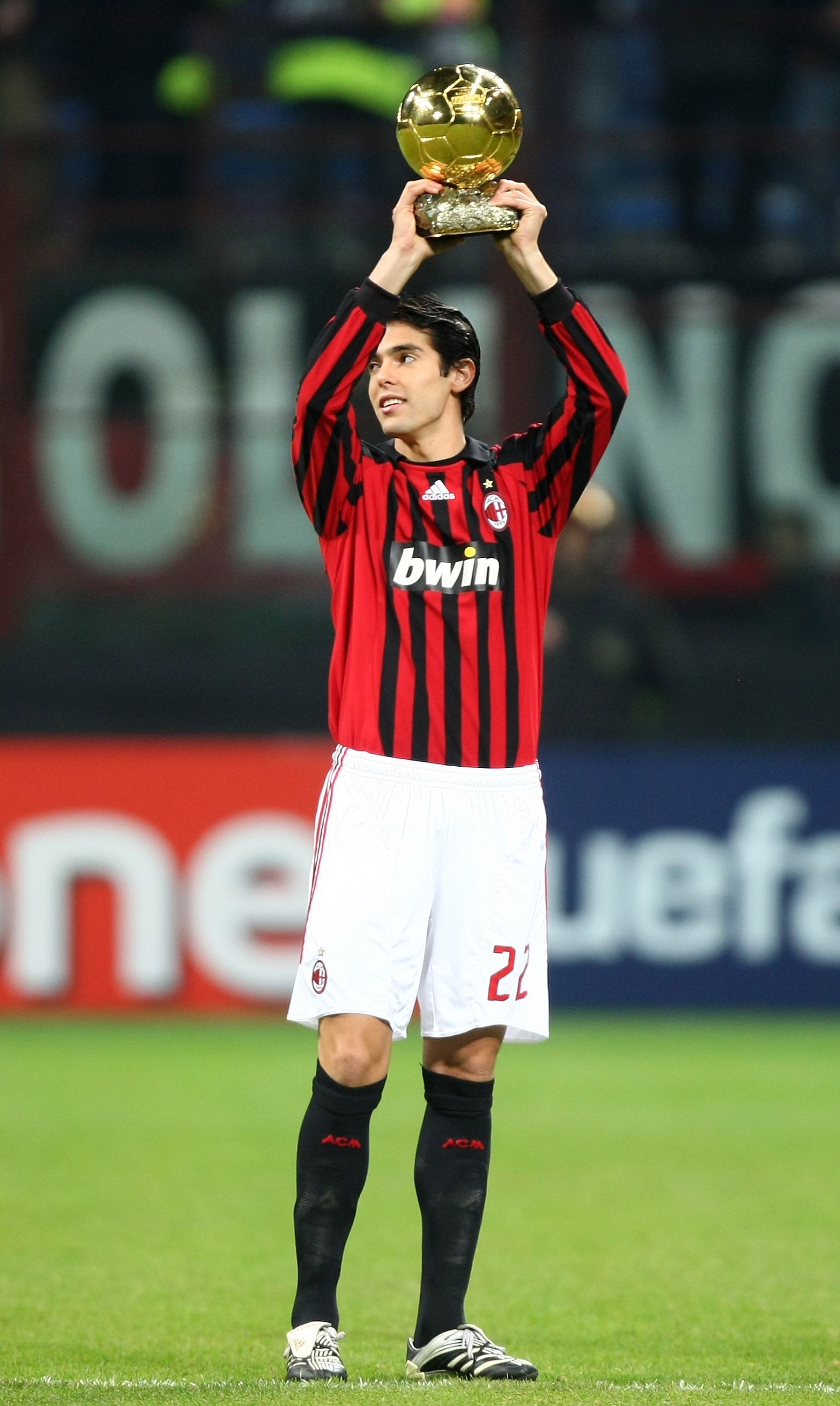 Best Player 2007 Ac Milan, Ricardo Kaka, Football Wallpaper