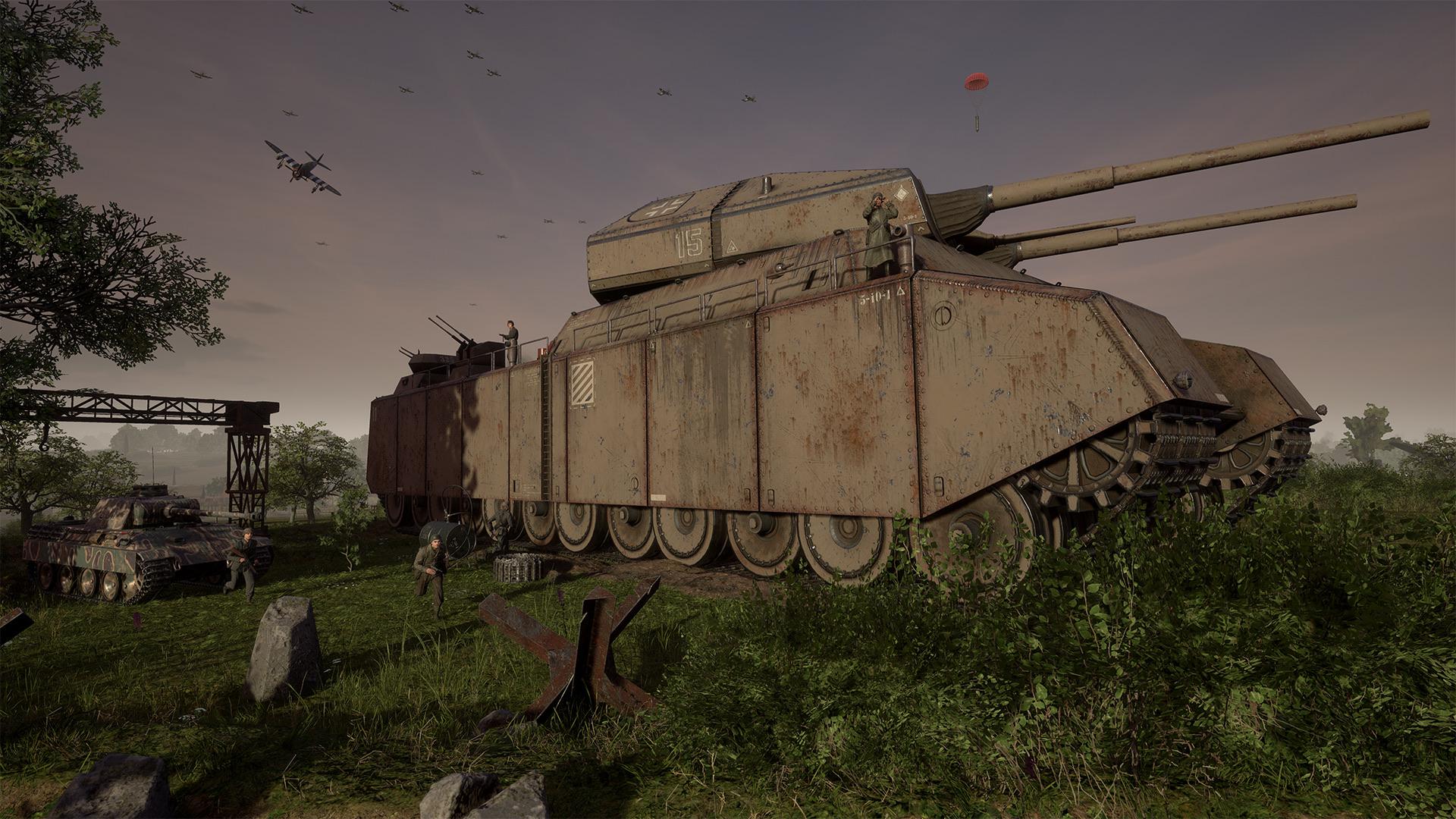 Landkreuzer P. 1000 Ratte coming to Hell Let Loose