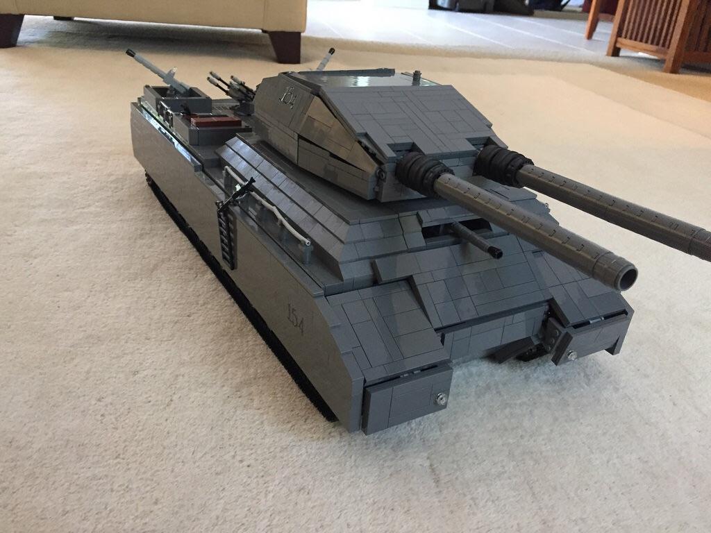 Landkreuzer P.1000 “Ratte” build from lego