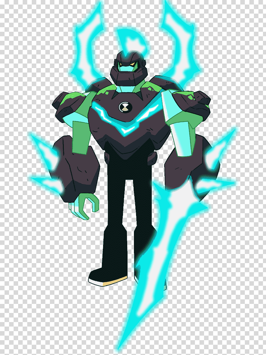 Ben Tennyson Vilgax Fuego, carbonate grey matter