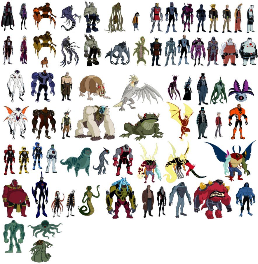 Ben 10 Omniverse Sprites Artists:, , --- More comnig soon