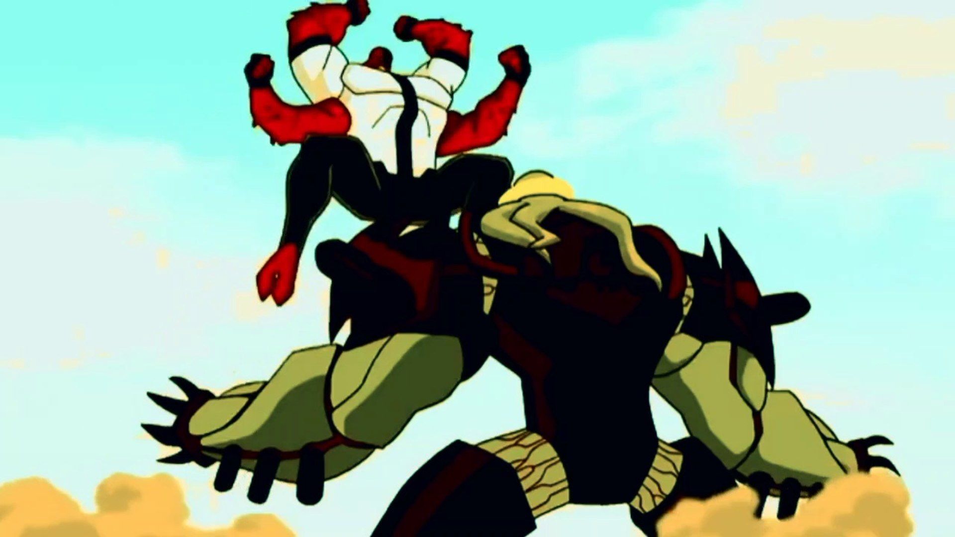 Ben10 ( Four arms vs vilgax ) ultimate fight