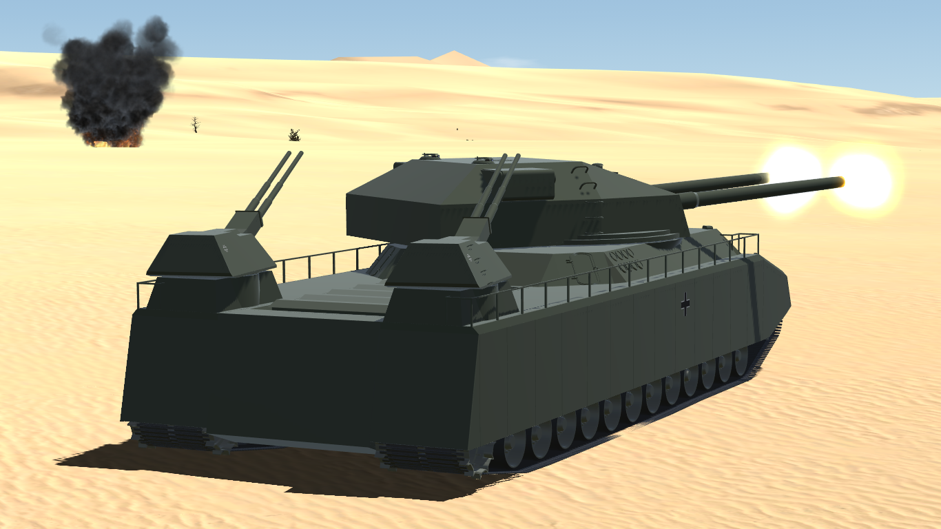 SimplePlanes. Landkreuzer P. 1000 Ratte: 400 FOLLOWERS! Thanks You!