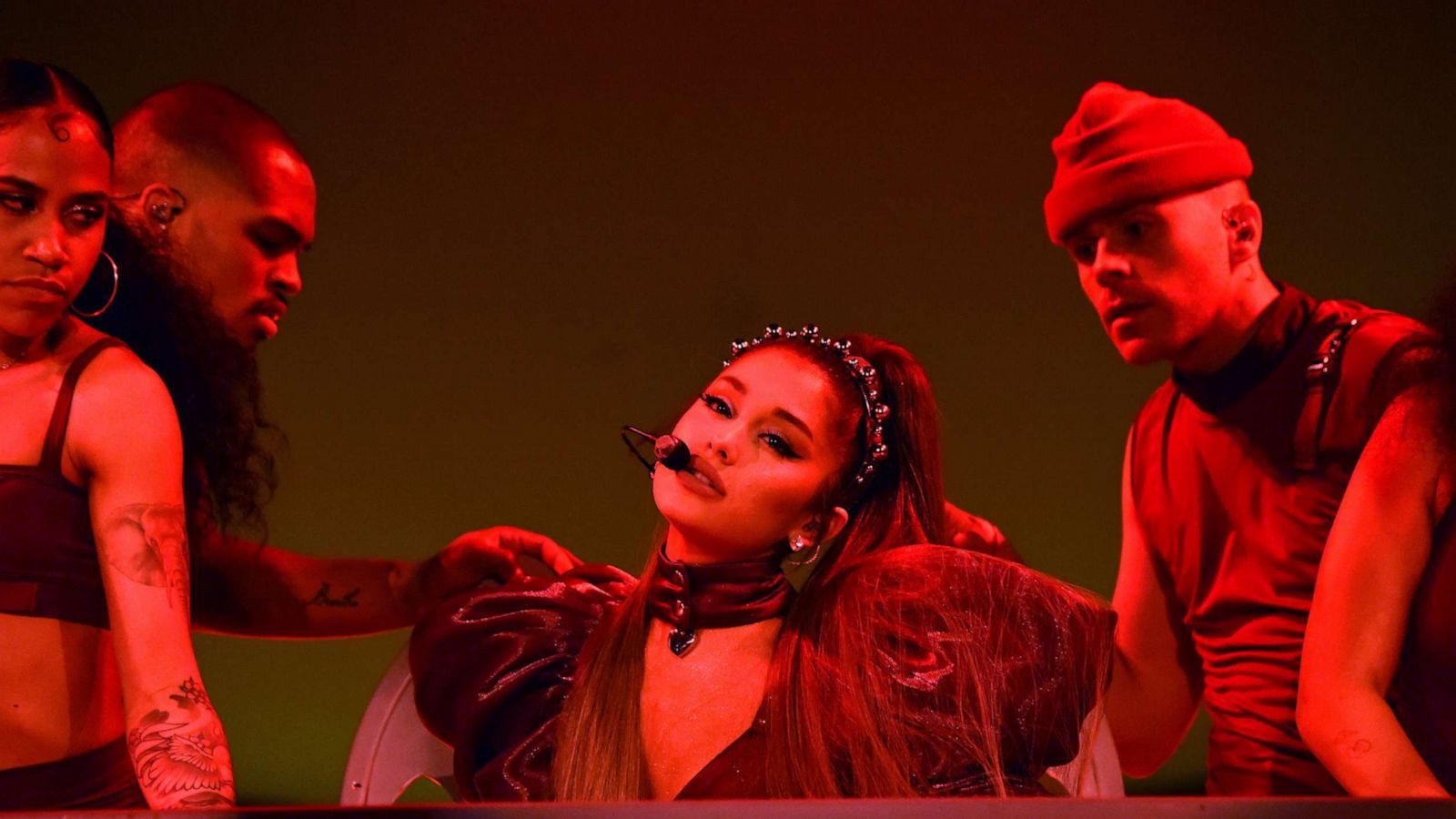 Ariana Grande shares mental health update after tearful concert