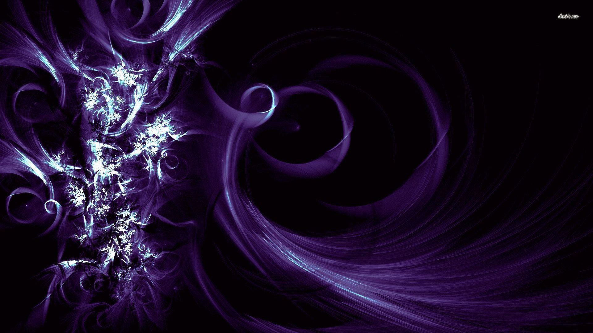 Black and Purple Abstract Wallpaper Free Black and Purple