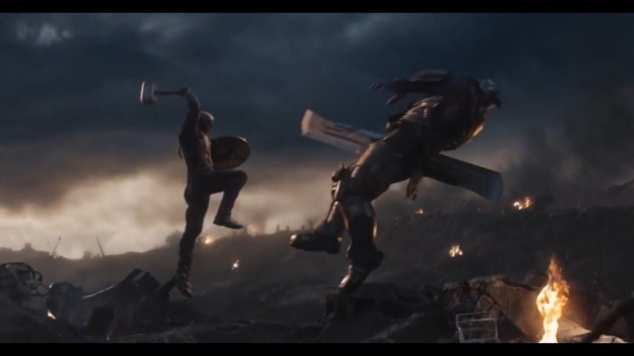Captain America VS Thanos