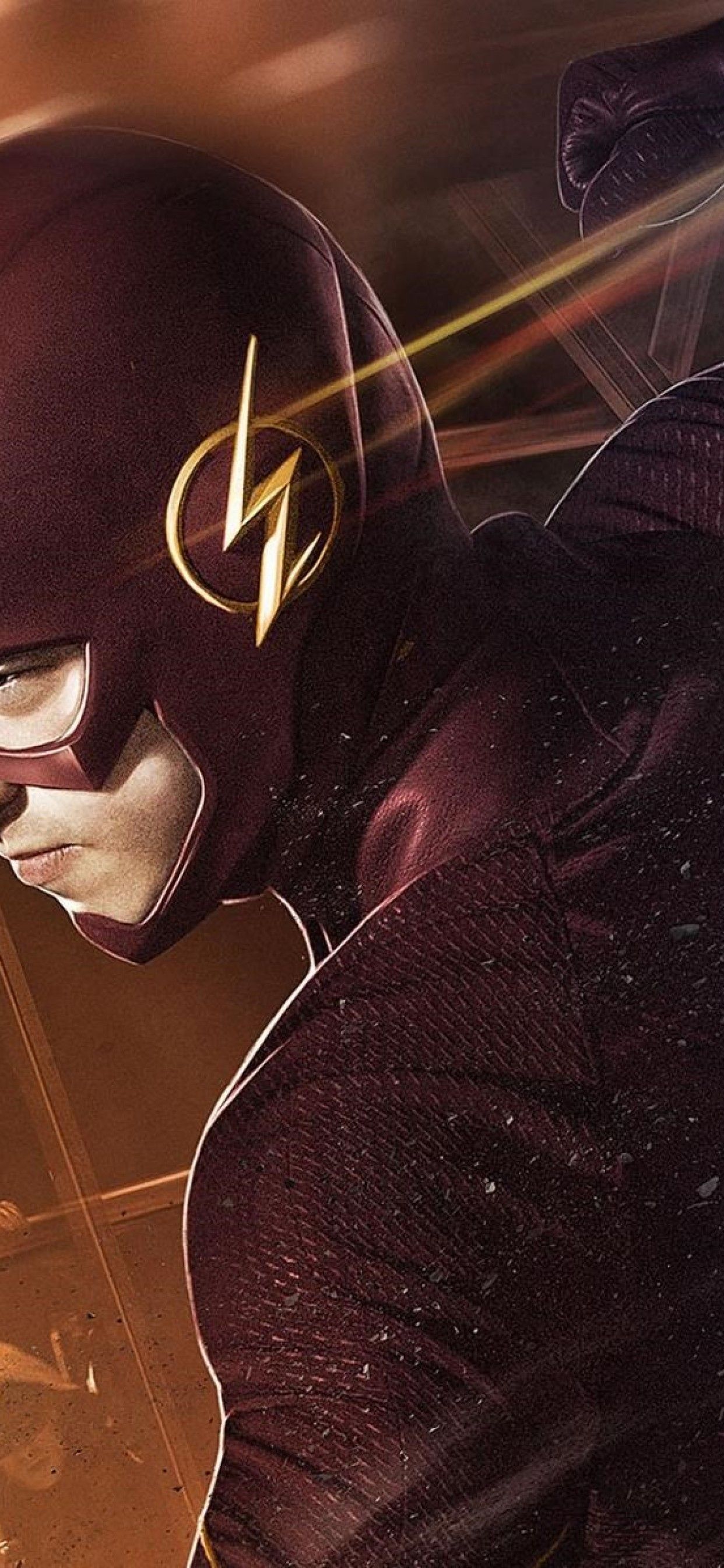 Barry Allen In Flash 2 iPhone XS MAX HD 4k Wallpaper