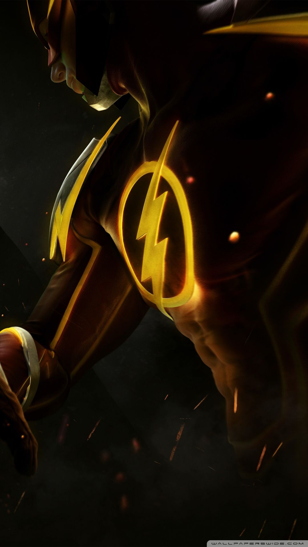 Injustice 2 Batman vs. Flash Ultra HD Desktop Background Wallpaper