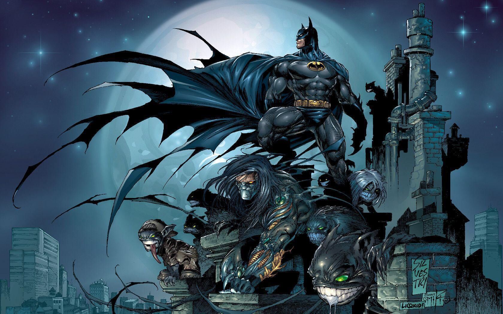 Batman Comic DC Superhero 4K Wallpaper 62379