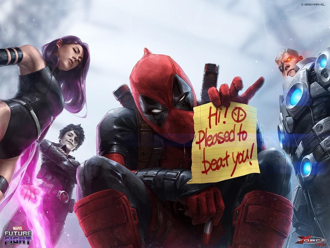 Artist #deadpool #cable #domino #psylocke #xforce