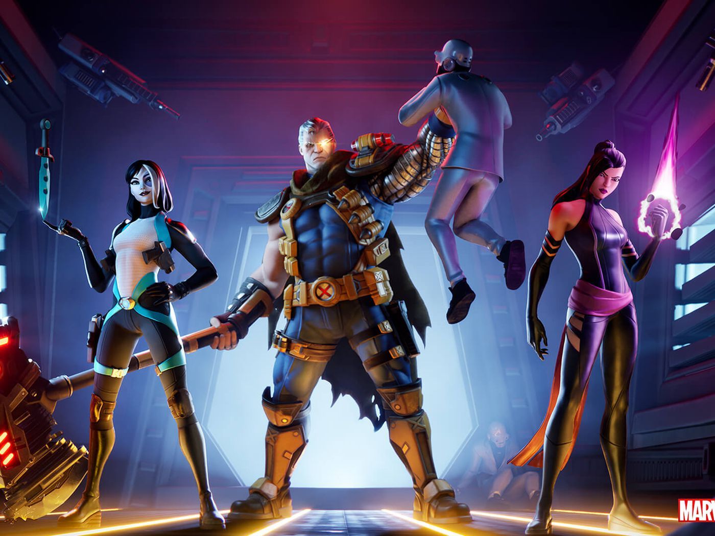 Fortnite Is Getting X Force Skins For Cable, Psylocke, And Domino