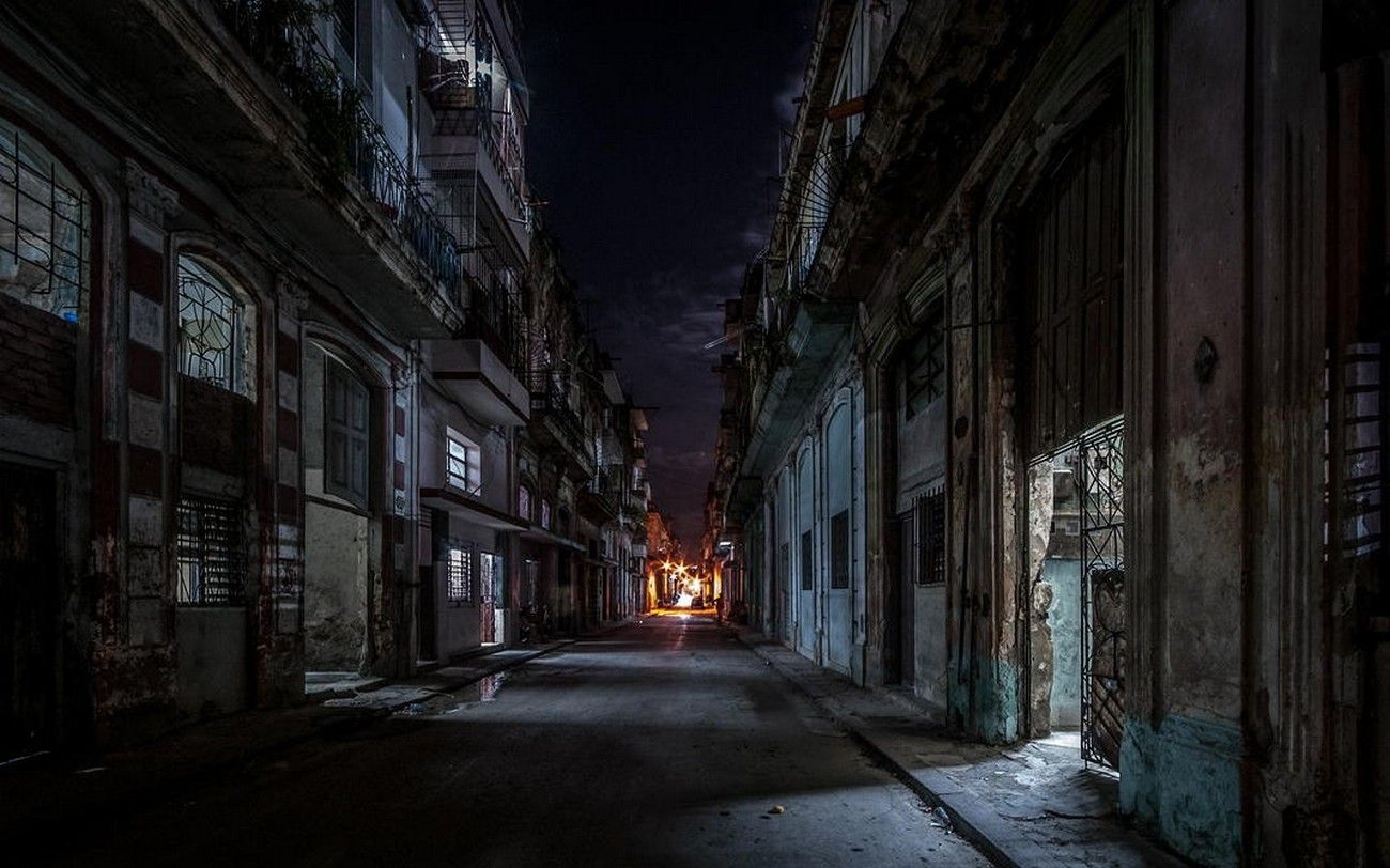Street, Urban, Havana, Cuba, Lights, Architecture, City wallpaper