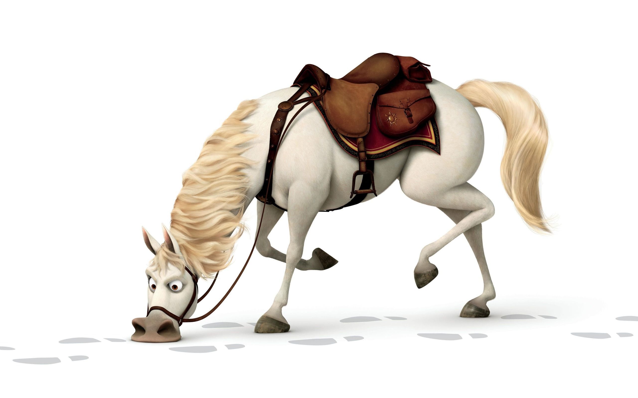 Tangled, horse wallpaper. Cartoons HD Wallpaper and background