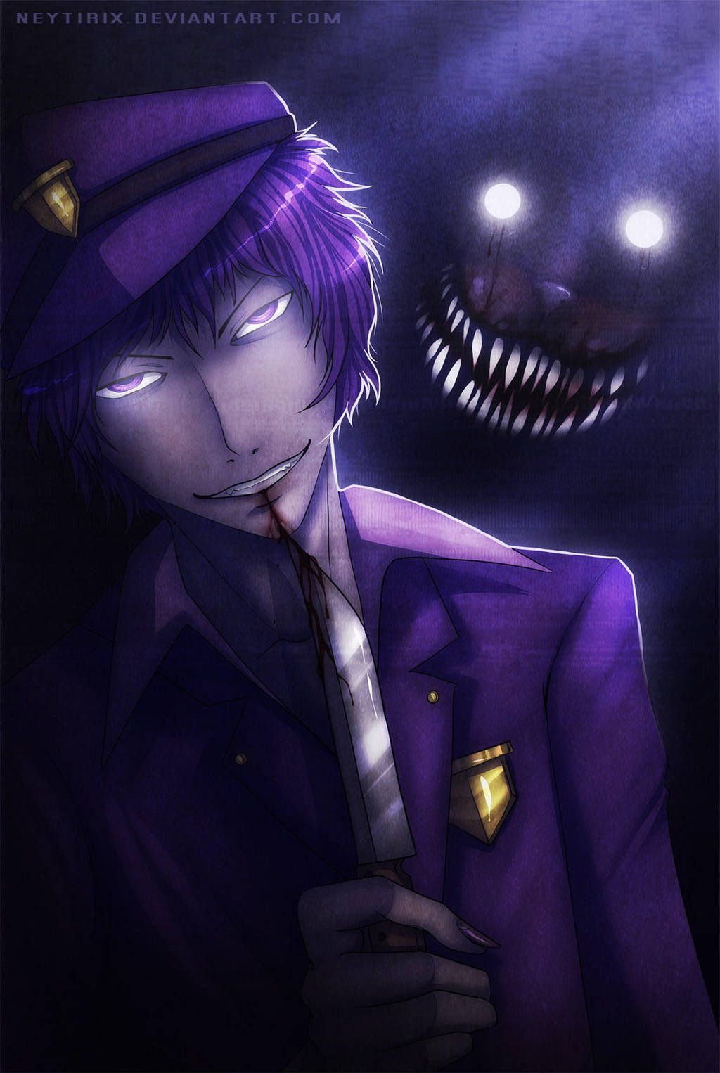 Purple guy fnaf кто это