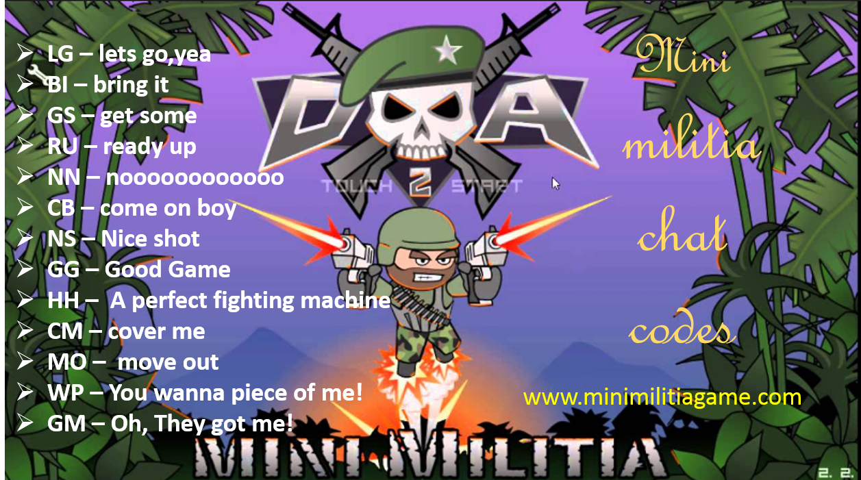 Doodle Army 2, Mini Militia Hack, Cheat, Mod, Pro Pack, Unlimited