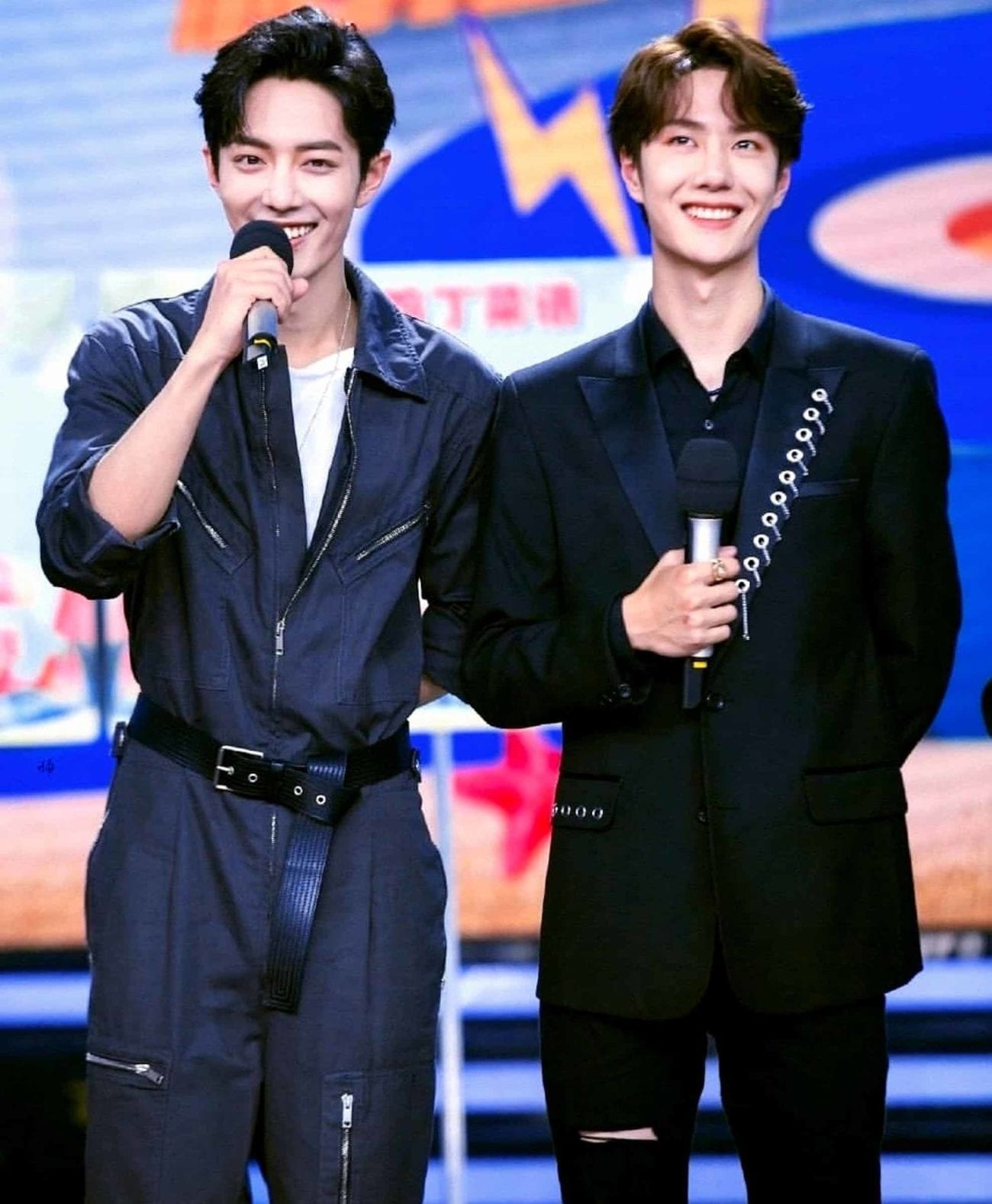 Wang Yibo and Xiao Zhan reunite on 'Day Day Up'