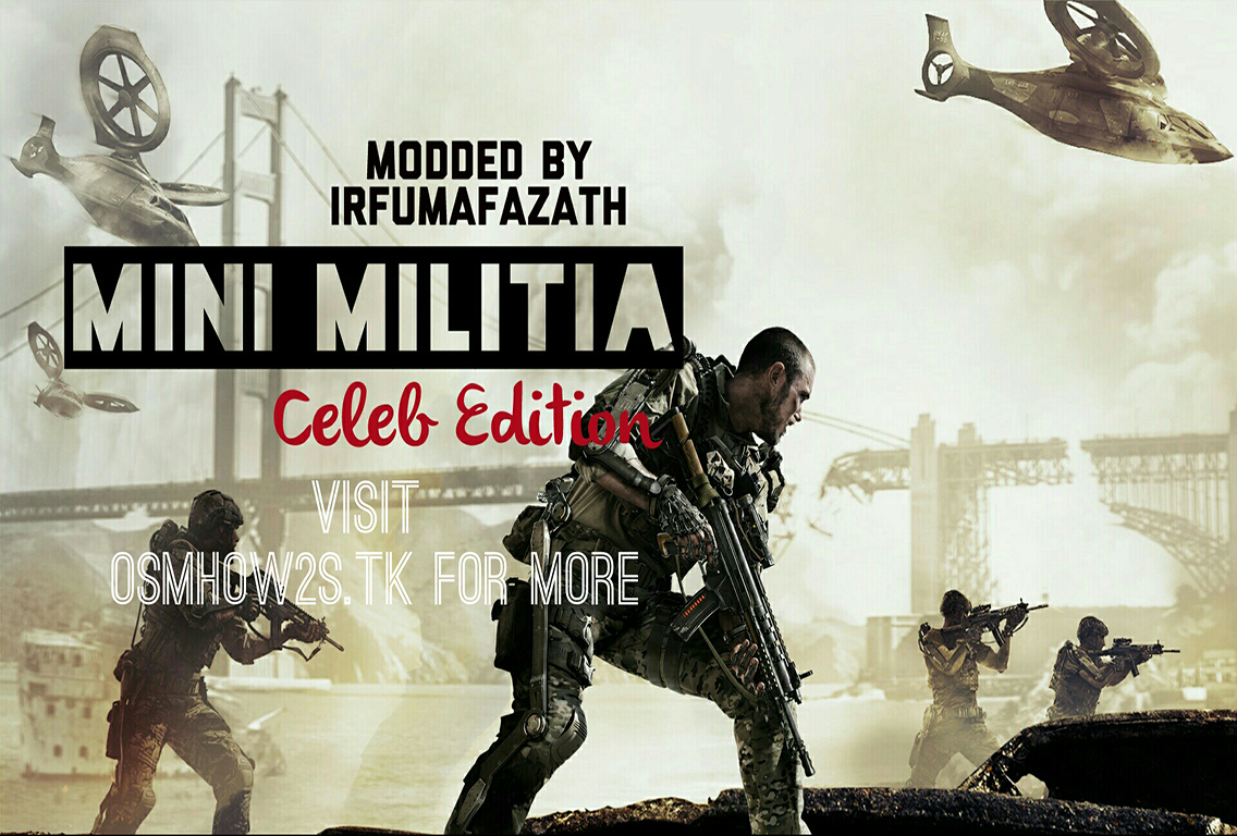 Mini Militia Celeb Edition [Mod] [EXCLUSIVE]