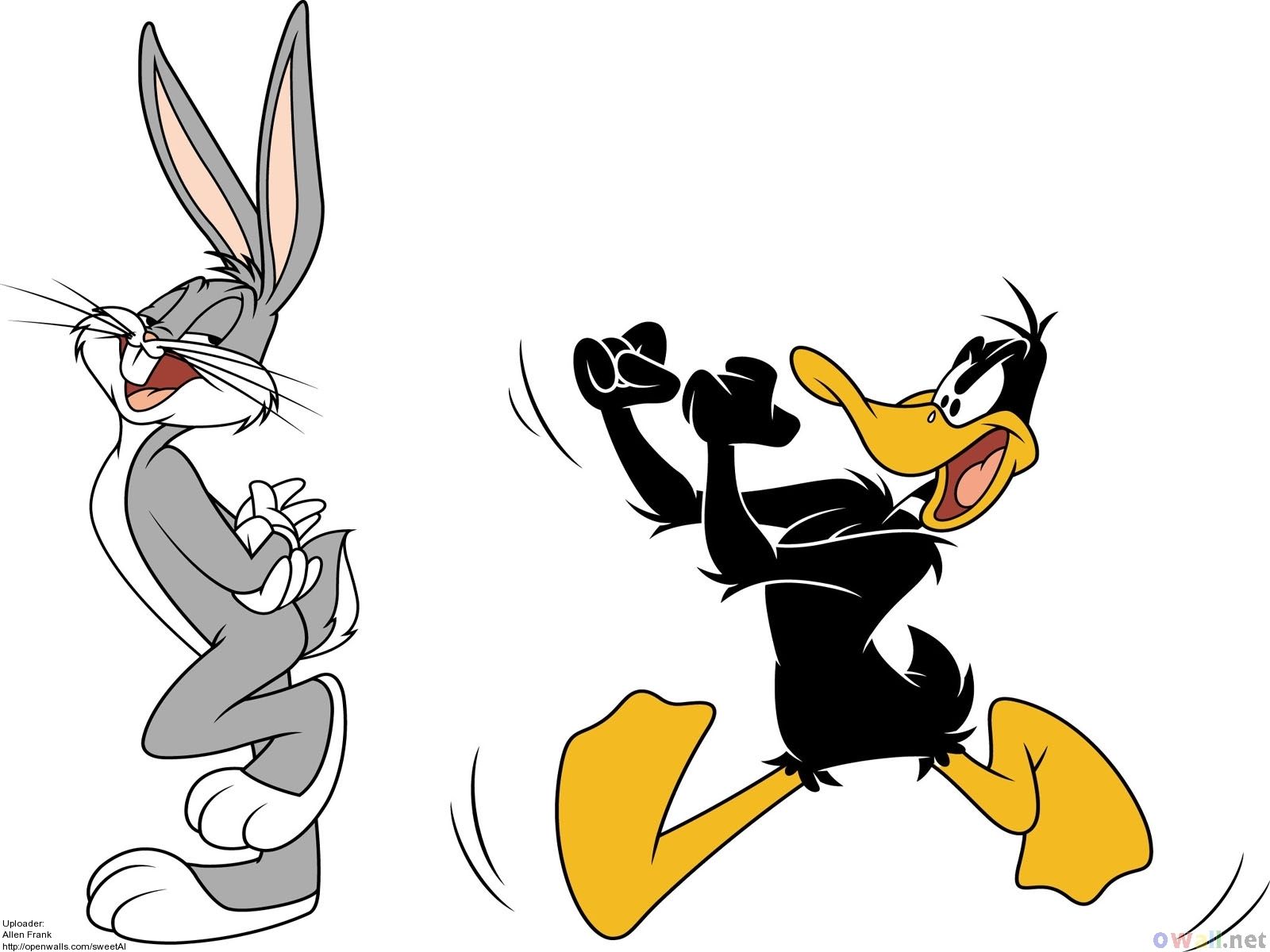 DAFFY looney toons bugs bunny f wallpaperx1200