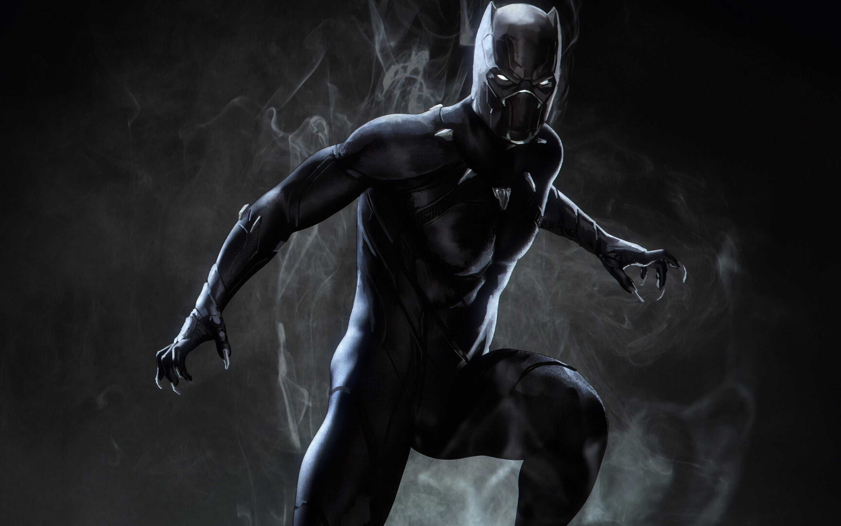Black Panther Marvel Superhero HD Wallpaper (2880x1800)