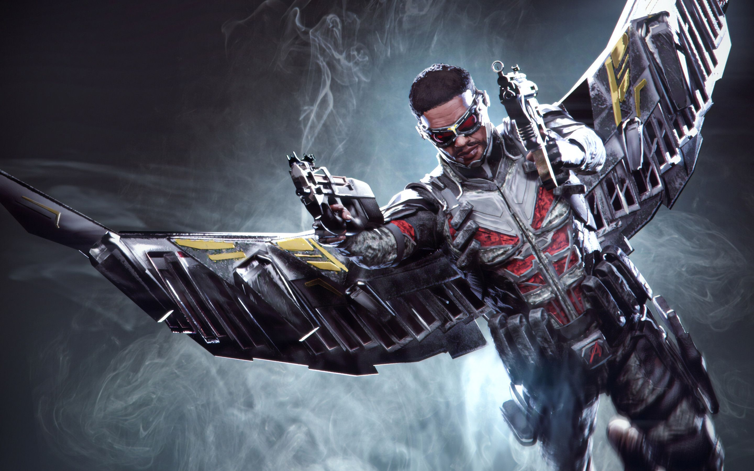 Falcon Marvel Superhero Macbook Pro Retina HD 4k