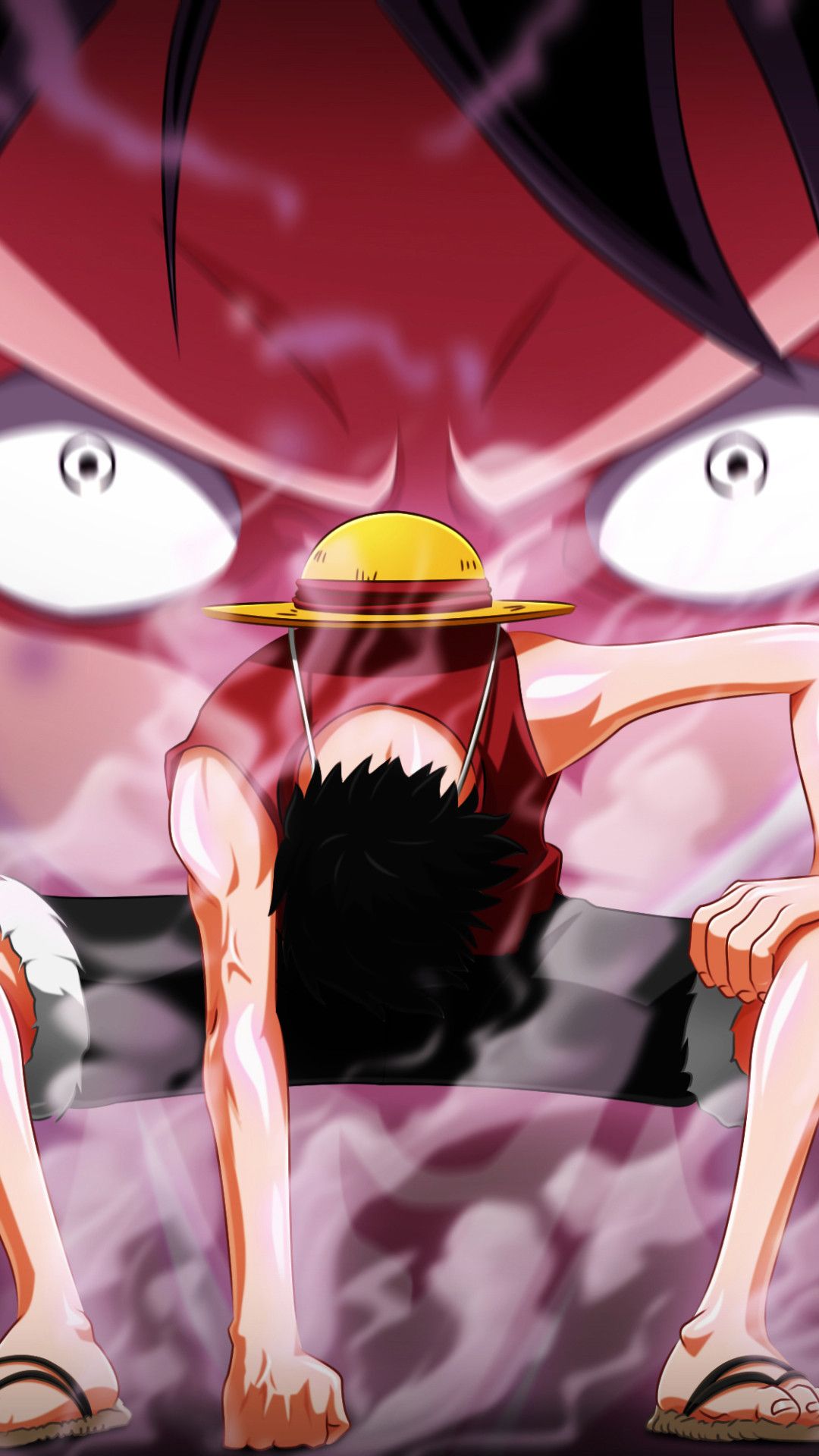 Monkey D Luffy Wanted Hd Black Amoled Wallpapers - Wallpaper Cave
