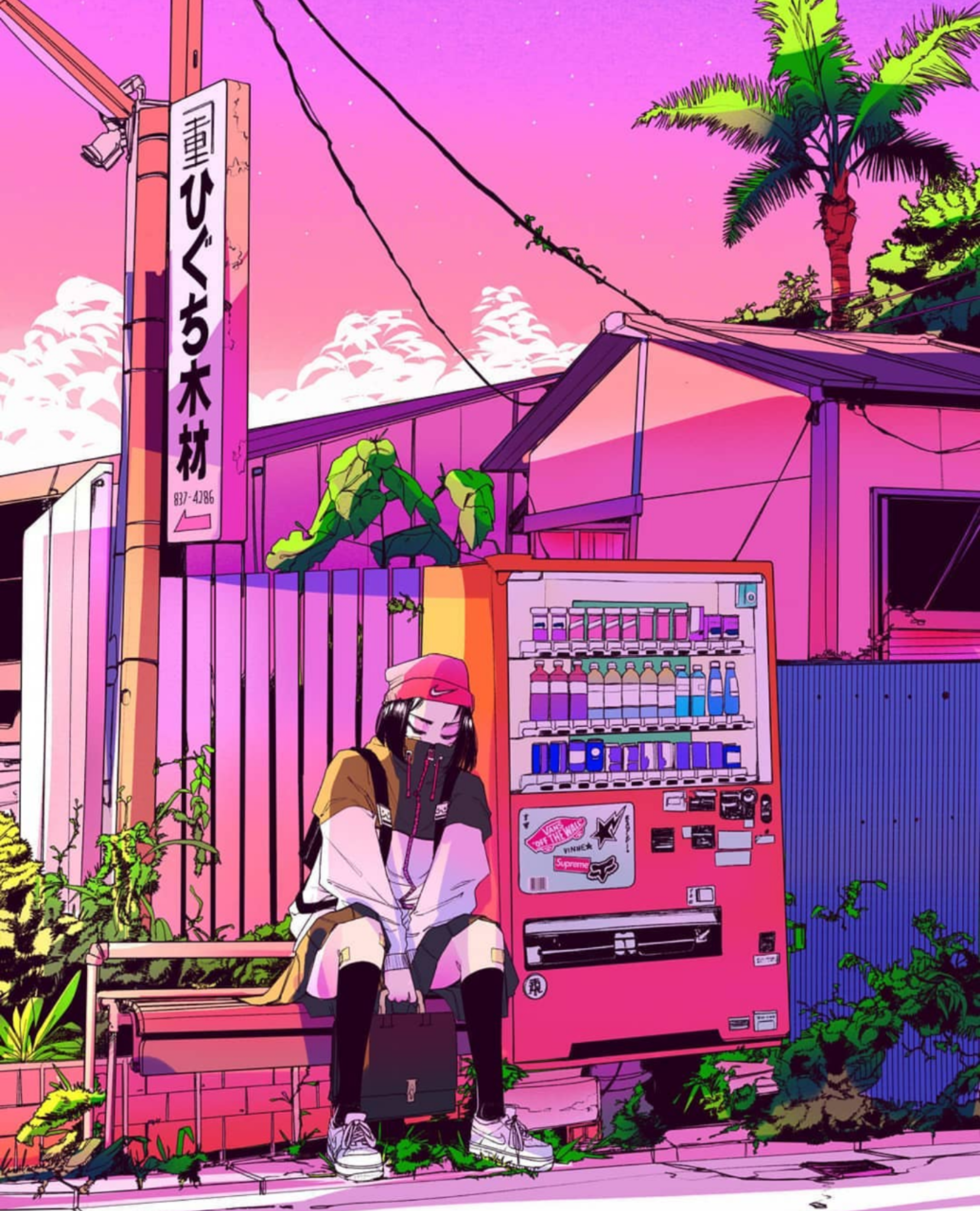 Can someone find me a 1440p or higher resolution image for this. Seriously appreciate it. Tha. Papel de parede vaporwave, Wallpaper bonitos, Wallpaper paisagens