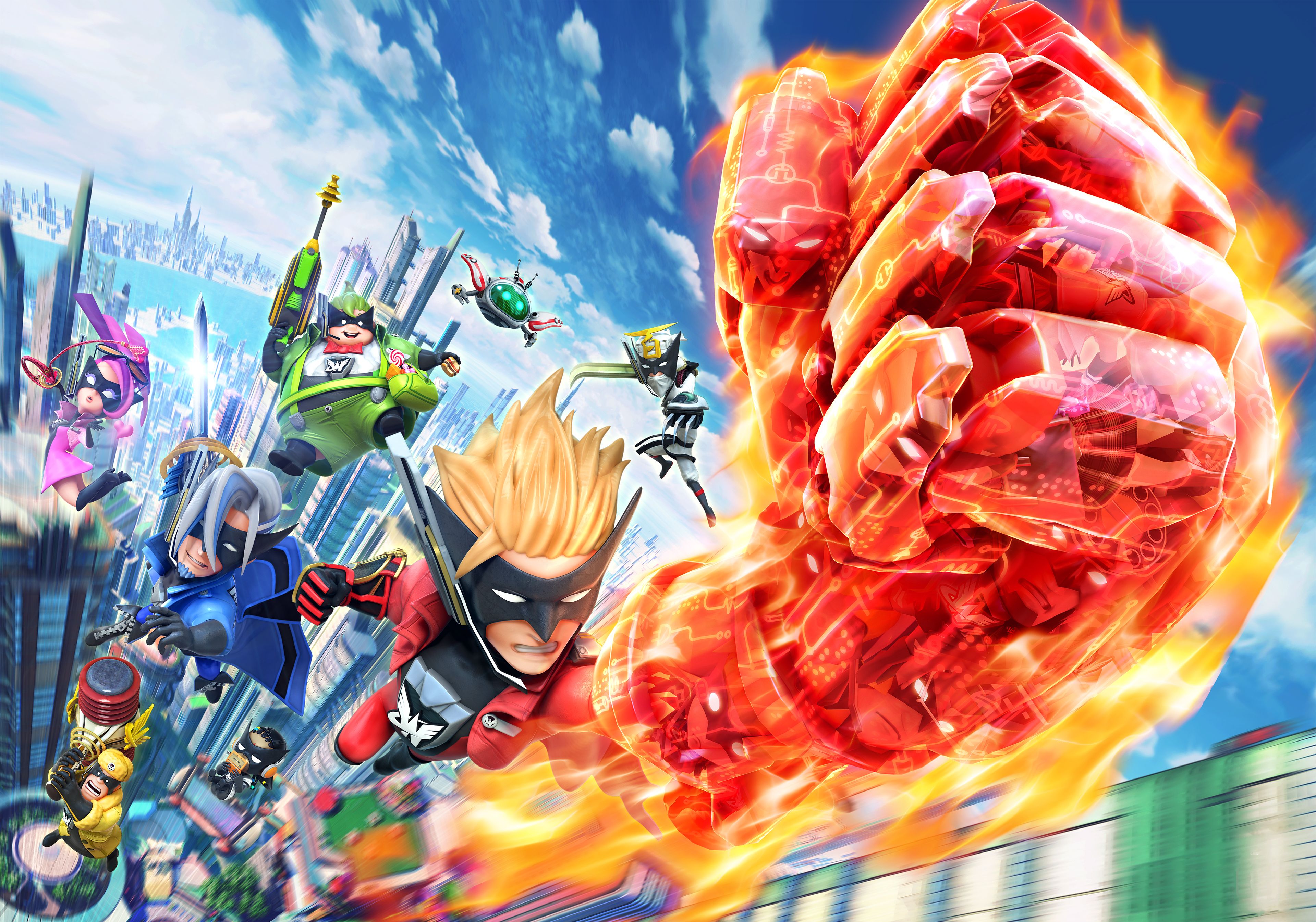 The Wonderful 101 Remastered Wallpaper, HD Games 4K Wallpaper