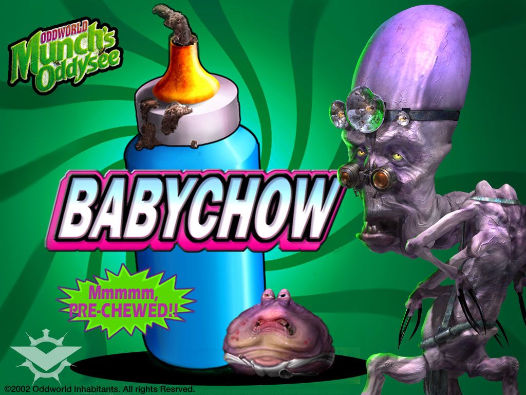 Oddworld: Munch's Oddysee promotional art