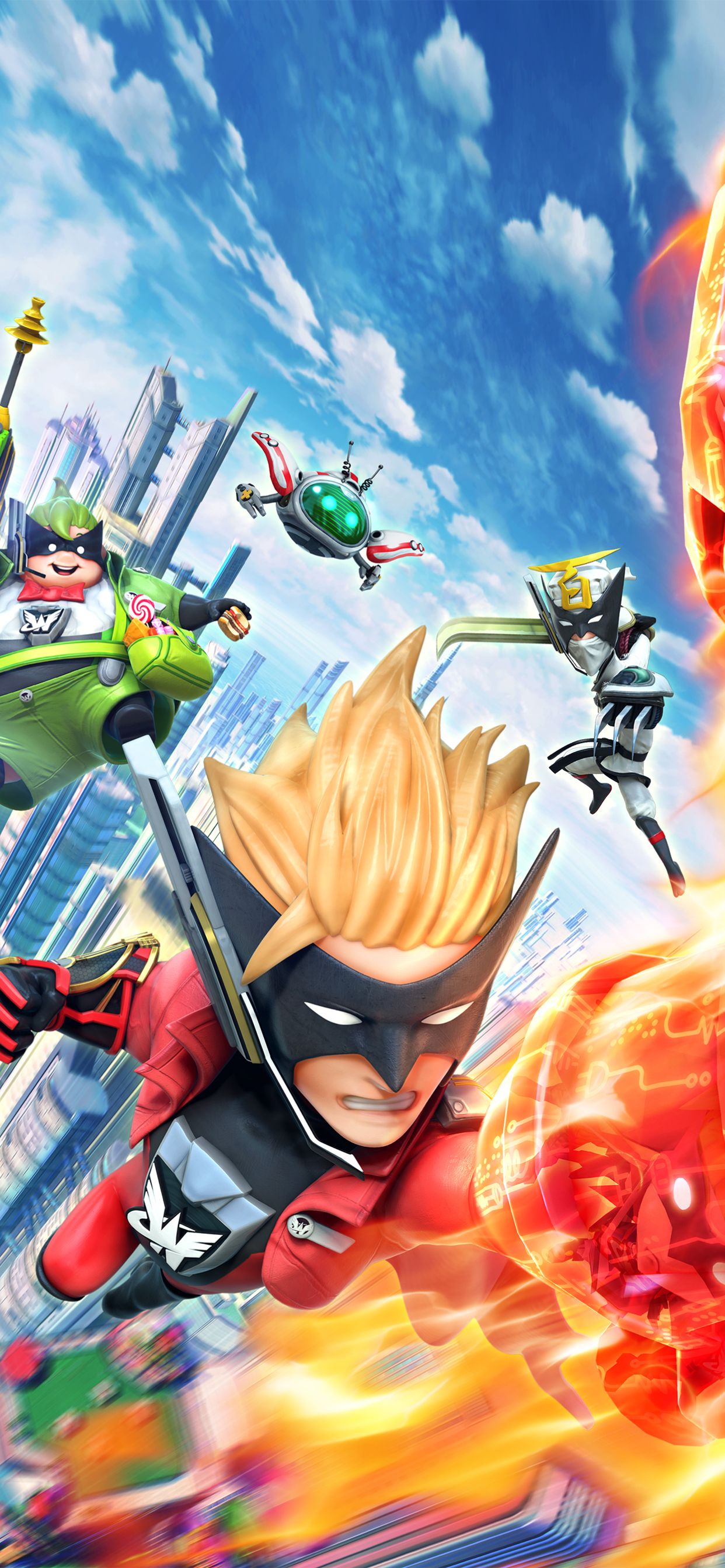 The Wonderful 101 Remastered iPhone XS MAX Wallpaper, HD