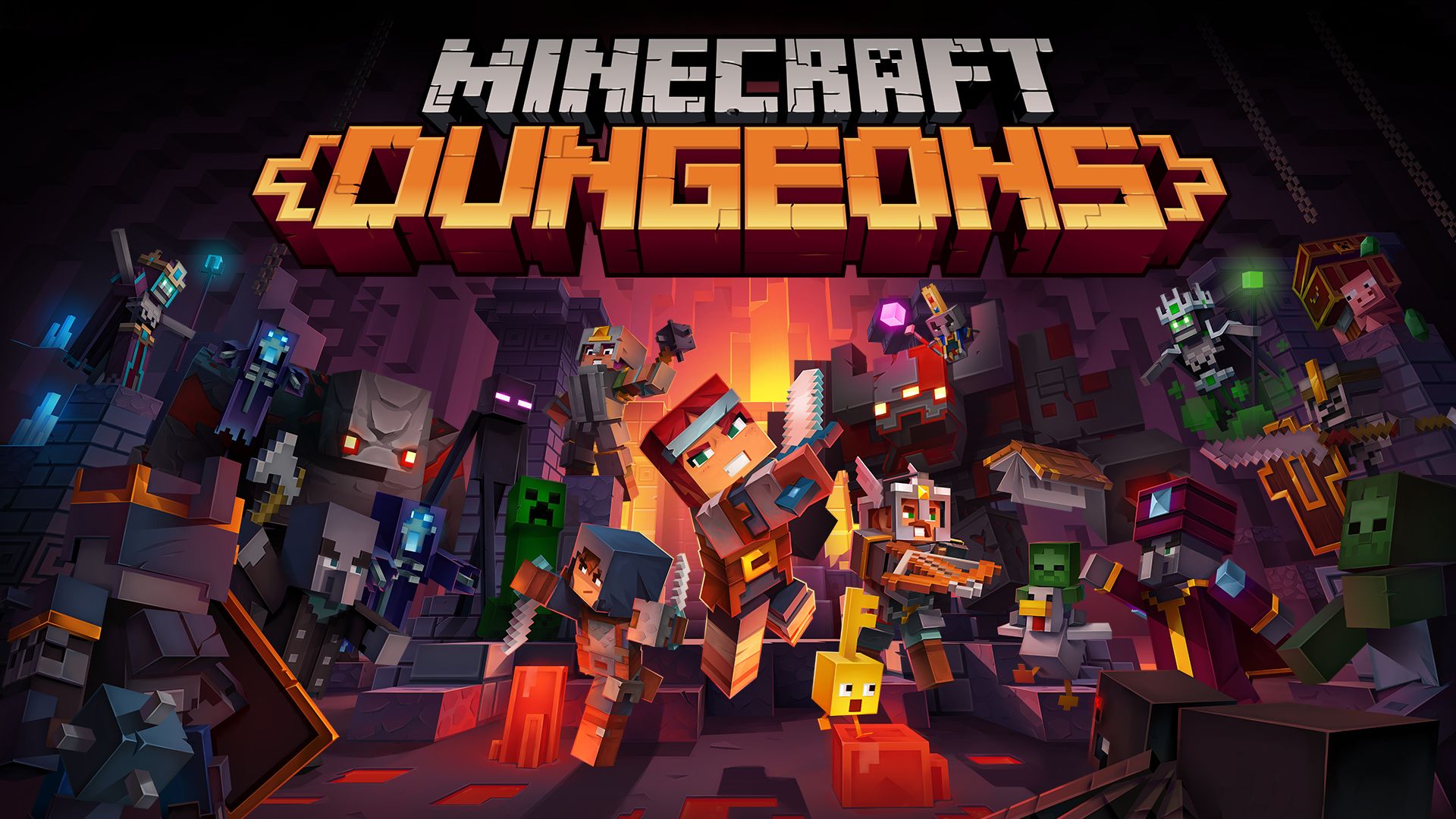 Featured image of post Minecraft Dungeons Wallpaper Howling Peaks The path to the summit will lead you to new mobs missions and gear just don t look down