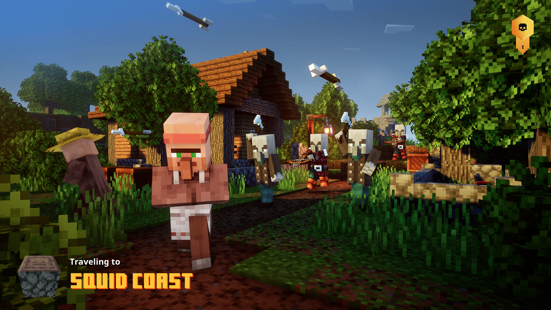 Squid Coast. Minecraft: Dungeons