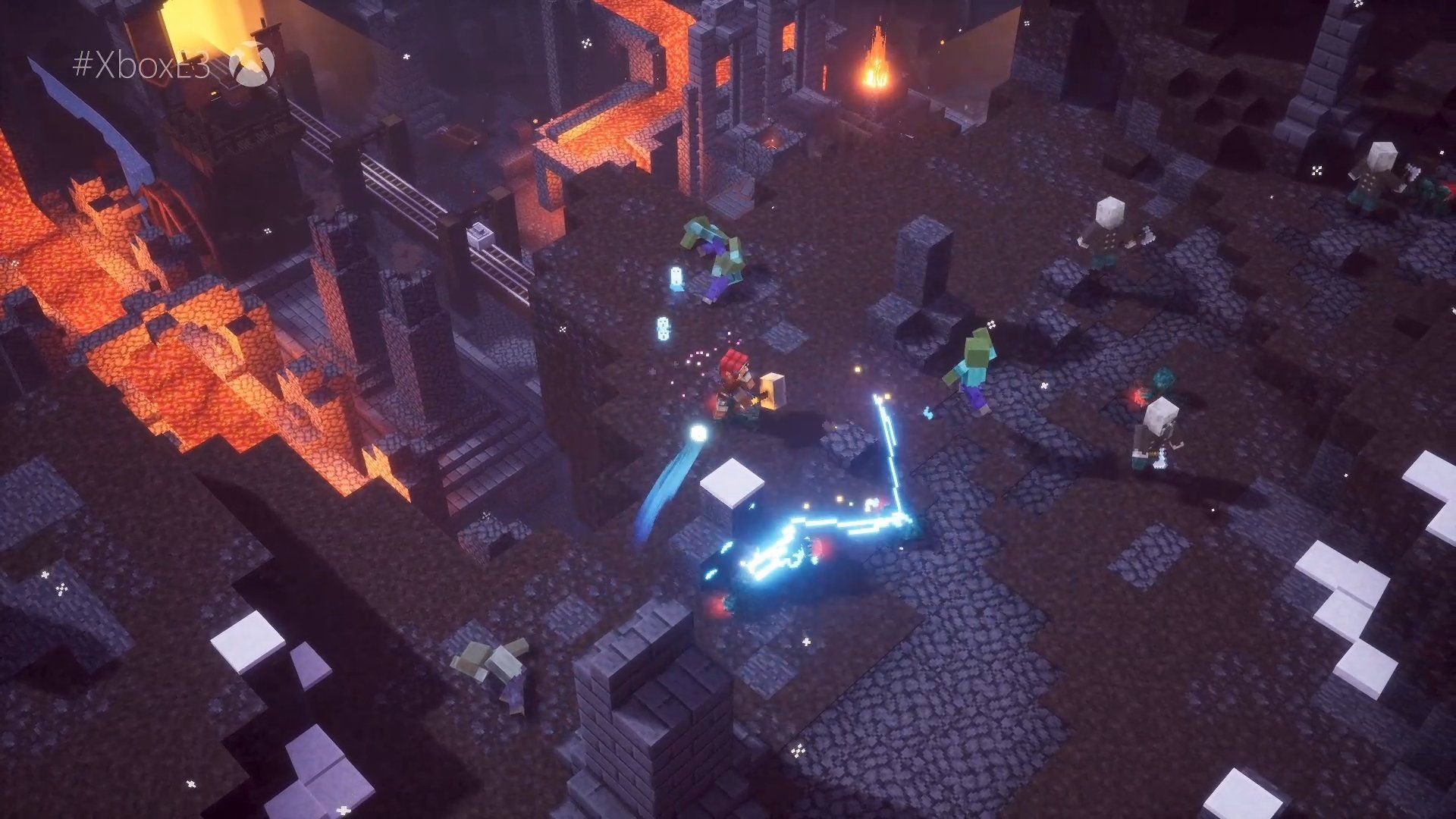 Minecraft Dungeons Bringing 4 Player Diablo Like In Spring 2020