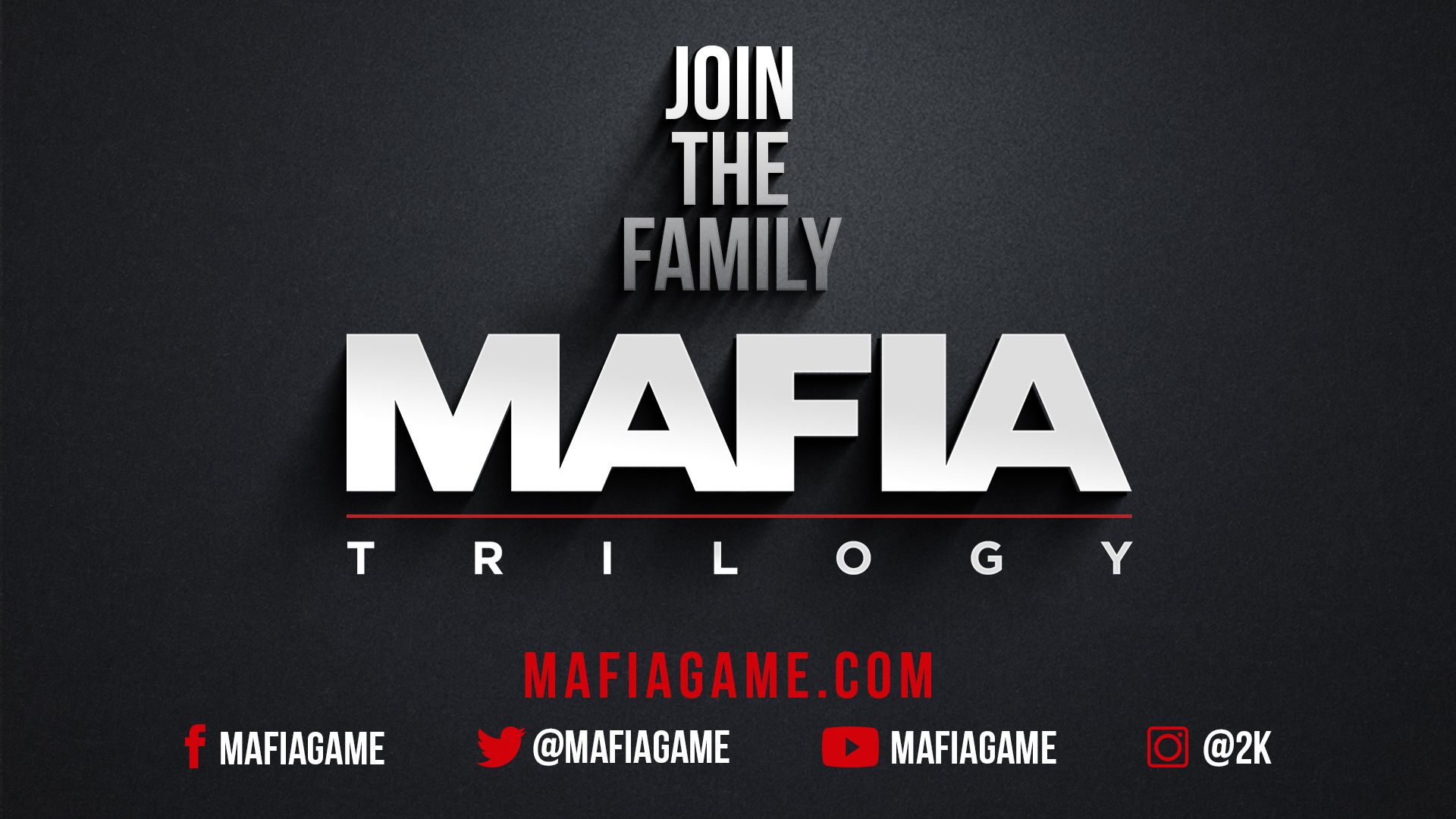 Mafia: Trilogy us on social media for all your