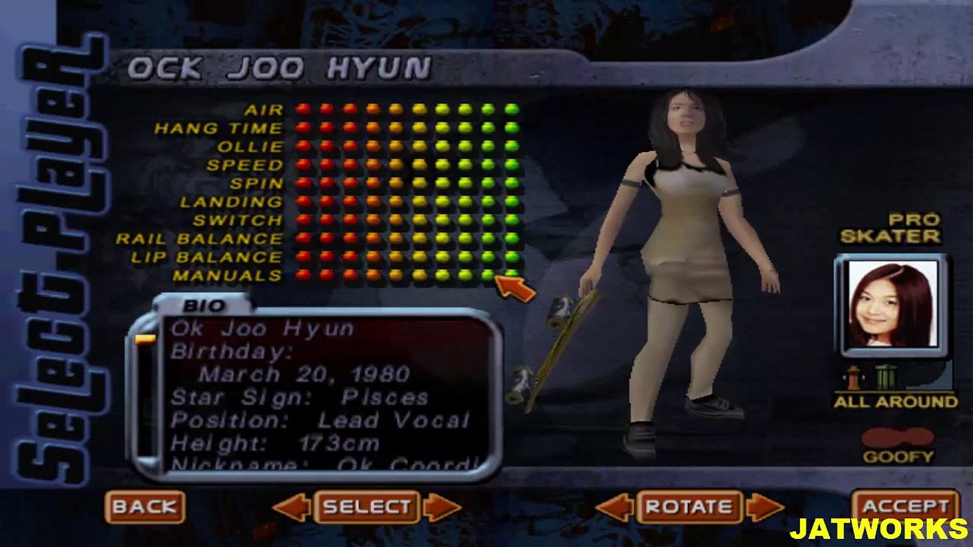 Tony Hawk's Pro Skater 2 Exclusive Korean FIN.K.L Skaters