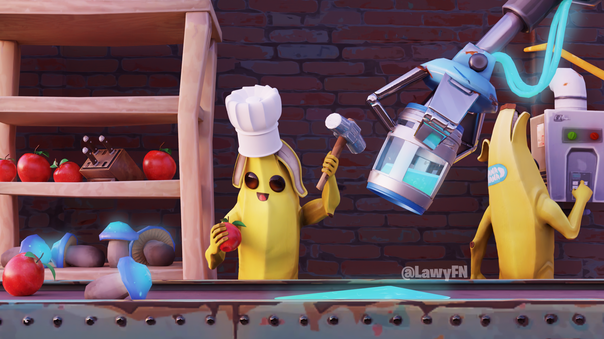 How Fortnite shields are made