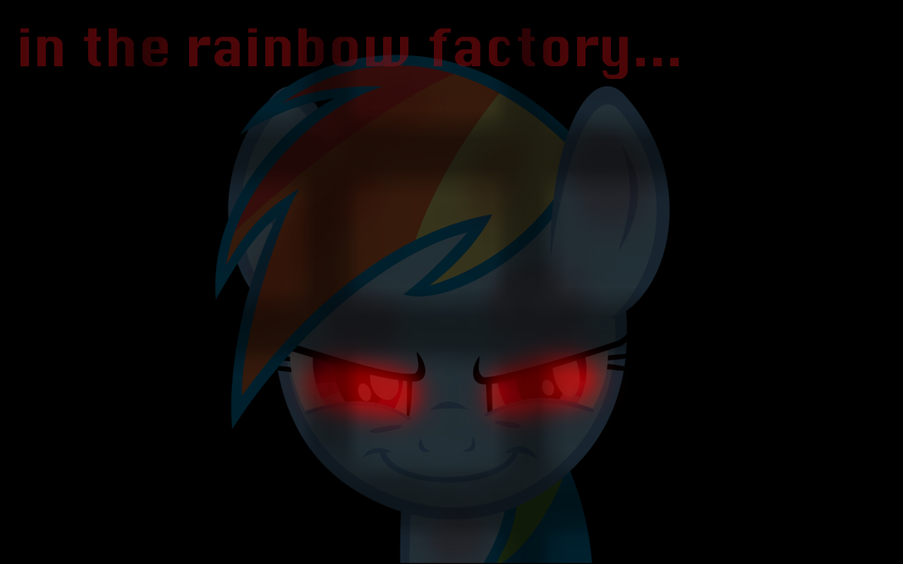 Rainbow Factory Wallpaper