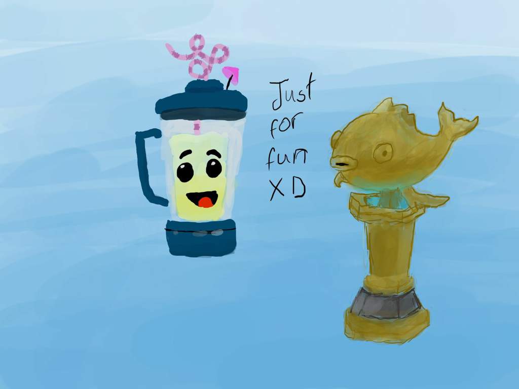 Peely Smoothie and The Mythic Goldfish. Fortnite: Battle Royale