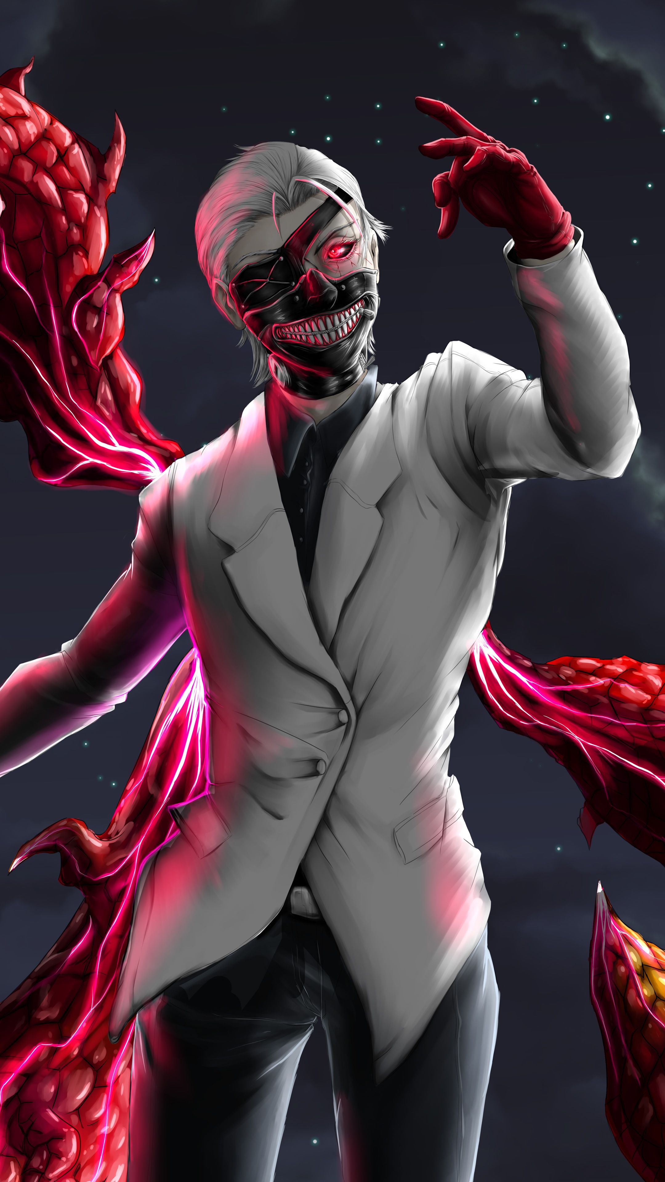 Ken Kaneki Tokyo Ghoul [Anime]