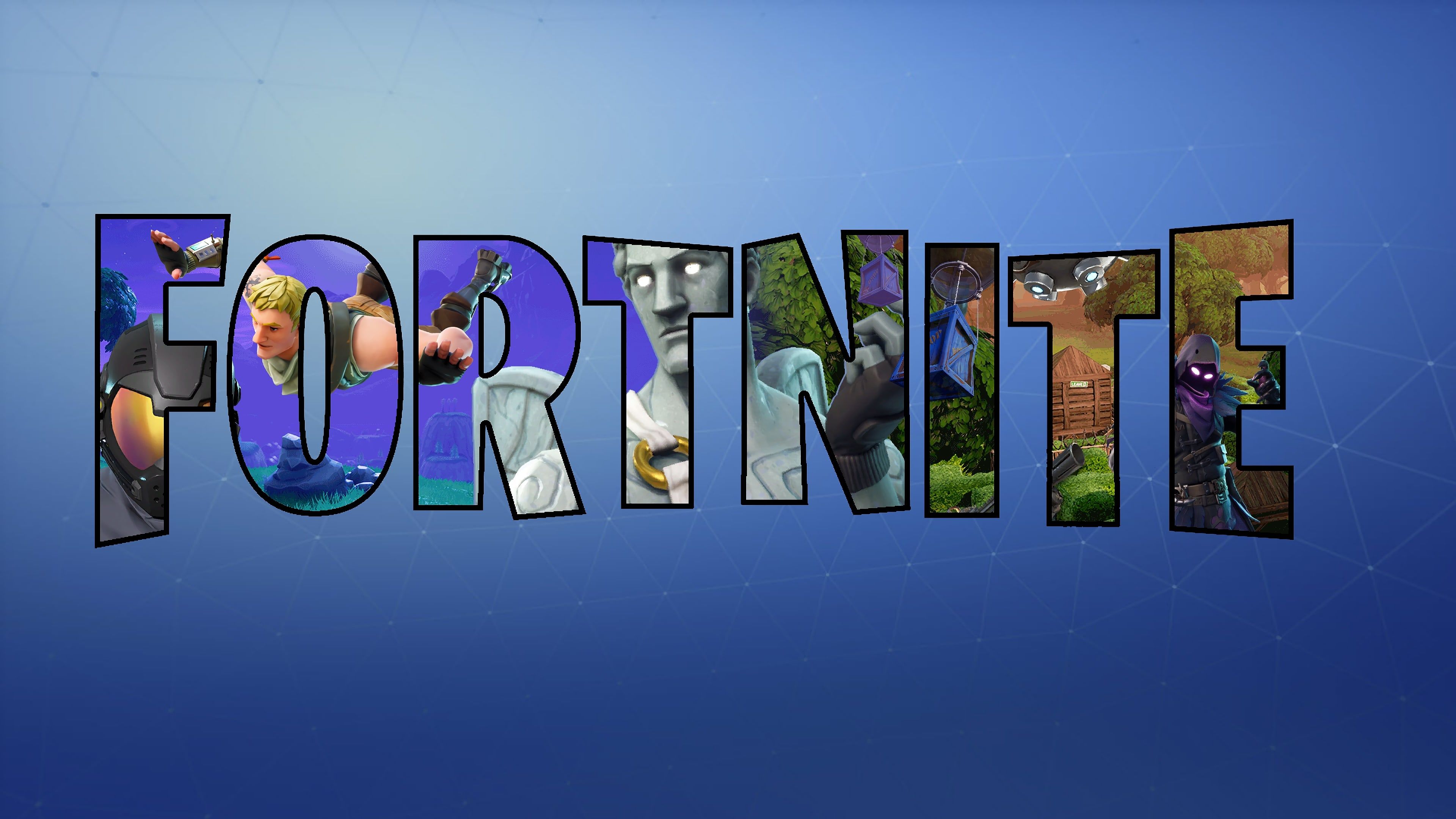 Cool Fortnite Logo Backgrounds