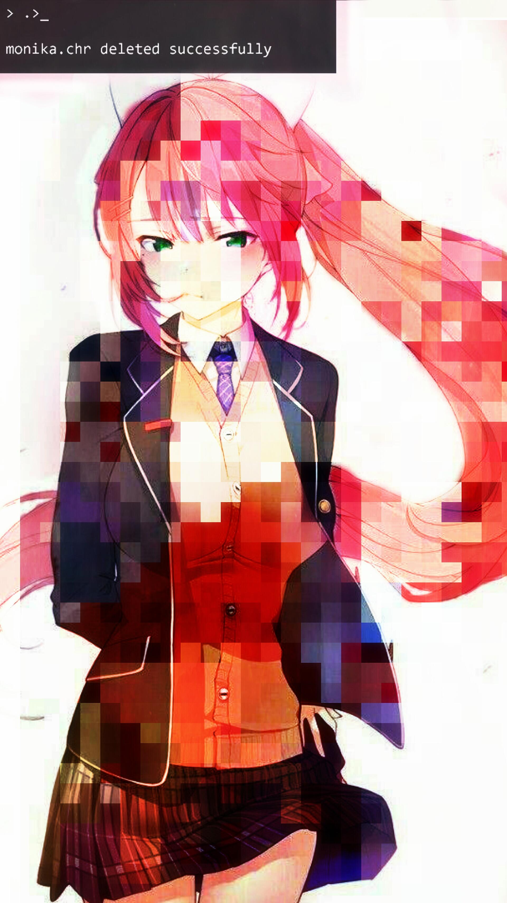 Doki Doki Literature Club! Phone Wallpaper by Sasoura - Mobile Abyss