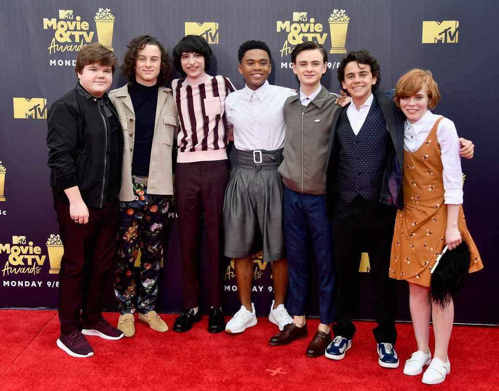 Wyatt Oleff, Jaeden Lieberher, Finn Wolfhard, Jeremy Ray Taylor