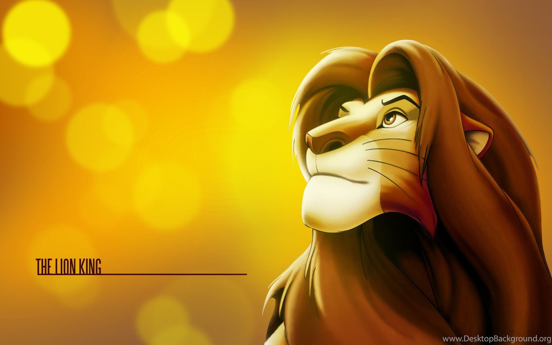 The Lion King Desktop HD Wallpaper Background Desktop Background